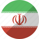 country, flag, iran, nation