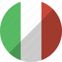 country, flag, italy, nation