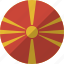 country, flag, macedonia, nation 