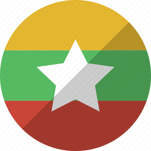 Country, flag, myanmar, nation icon