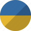 country, flag, nation, ukraine