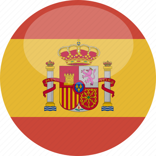 Circle, gloss, flag, spain icon - Download on Iconfinder