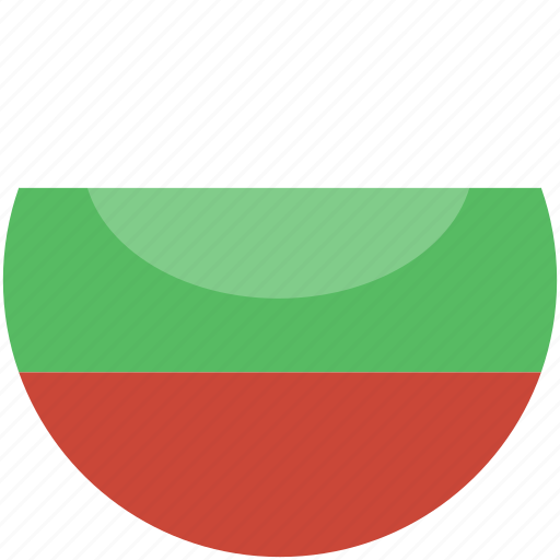 Circle, gloss, flag, bulgaria icon - Download on Iconfinder