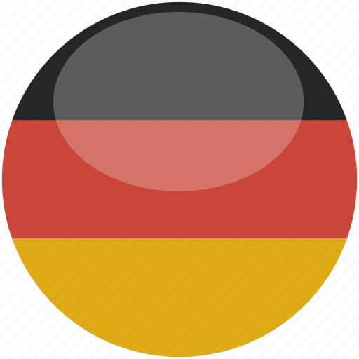 Circle, gloss, germany, flag icon - Download on Iconfinder