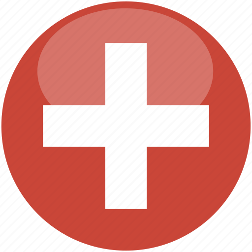 Circle, gloss, flag, switzeland icon - Download on Iconfinder