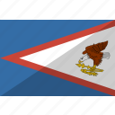 american, country, flag, nation, samoa