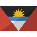 and, antigua, barbuda, country, flag, nation