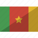 cameroon, country, flag, nation