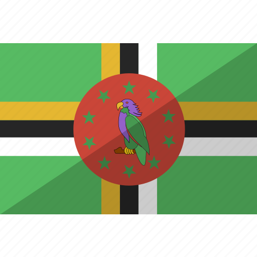 Country, dominica, flag, nation icon - Download on Iconfinder
