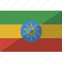 country, ethiopia, flag, nation