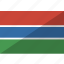 country, flag, gambia, nation 