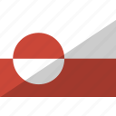 country, flag, greenland, nation