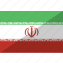 country, flag, iran, nation