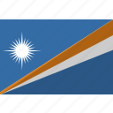 country, flag, islands, marshall, nation