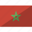 country, flag, morocco, nation 
