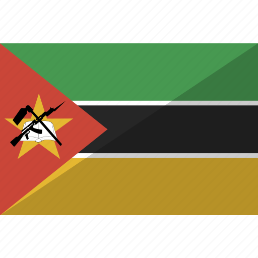 Country, flag, mozambique, nation icon - Download on Iconfinder
