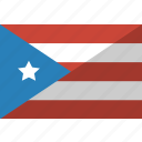 country, flag, nation, puerto, rico