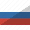 country, flag, nation, russia