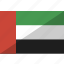 arab, country, emirates, flag, nation, uae, united 