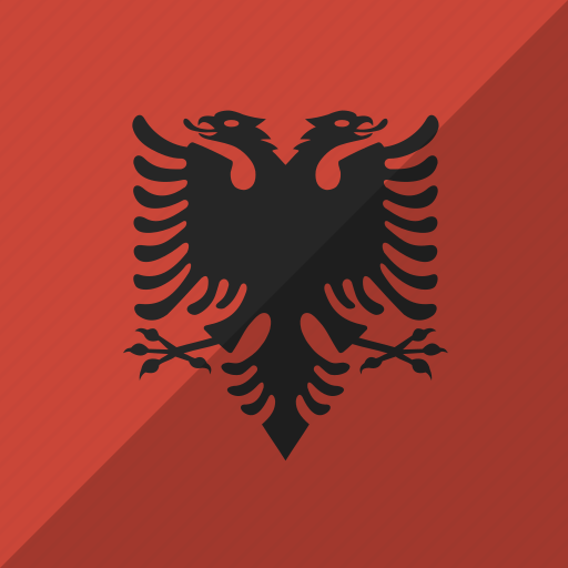 Albania, country, flag, nation icon - Download on Iconfinder
