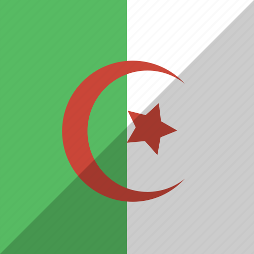 Algeria, country, flag, nation icon - Download on Iconfinder