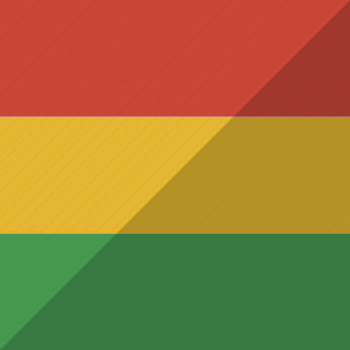 Bolivia, country, flag, nation icon - Download on Iconfinder