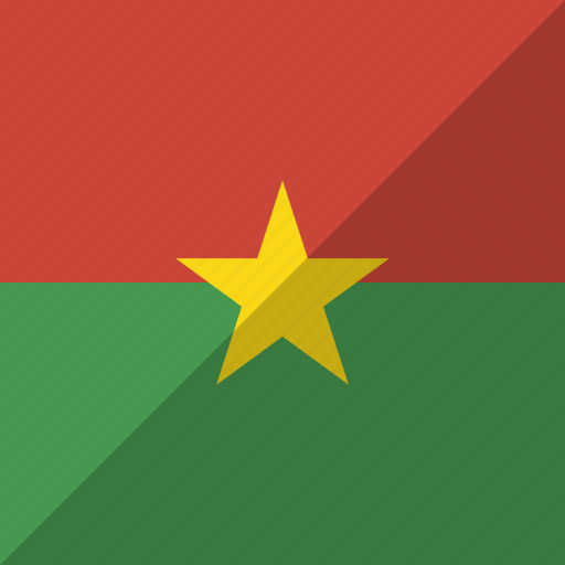 Burkina, country, faso, flag, nation icon - Download on Iconfinder