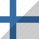 country, finland, flag, nation