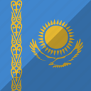 country, flag, kazakhstan, nation