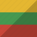 country, flag, lithuania, nation