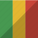 country, flag, mali, nation