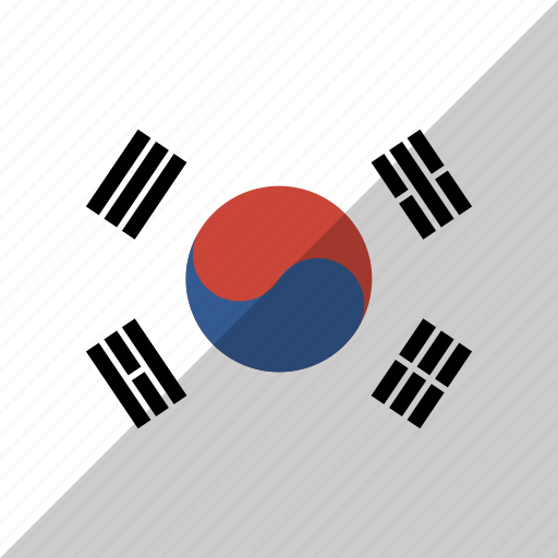 Country, flag, korea, nation, south icon - Download on Iconfinder