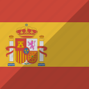 country, flag, nation, spain