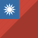 country, flag, nation, taiwan