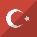country, flag, nation, turkey