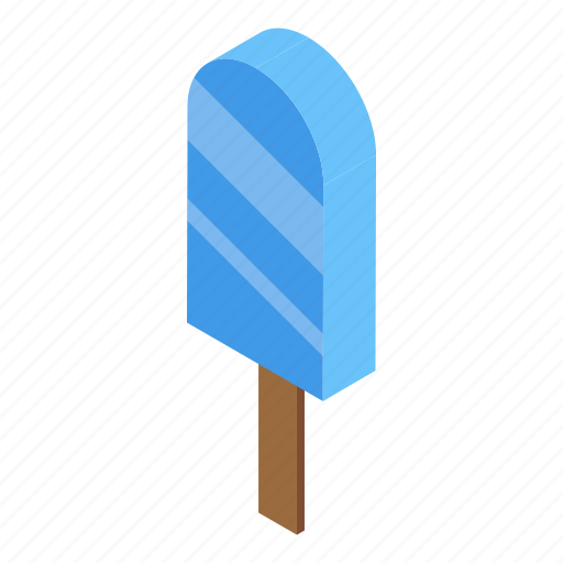 Gluttony, ice, cream, isometric icon - Download on Iconfinder