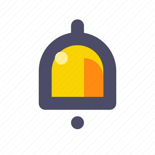 Bell, flat, alarm, alert, notification icon - Download on Iconfinder