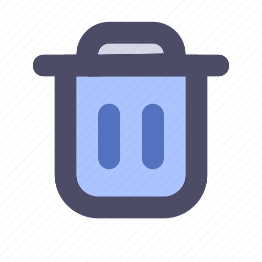 Flat, trash, bin, delete, recycle icon - Download on Iconfinder