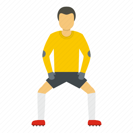 Football, keeper, male, object, player, soccer icon - Download on Iconfinder