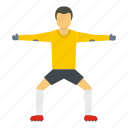 football, goalkeeper, object, player, soccer, standing