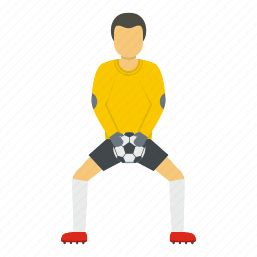 Ball, football, goalkeeper, object, player, soccer icon - Download on Iconfinder