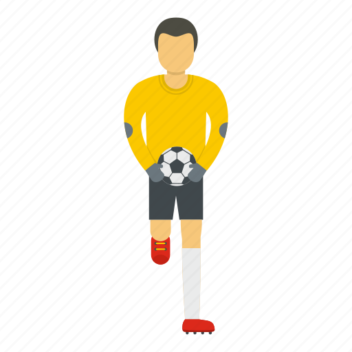 Football, goalie, goalkeeper, object, player, soccer icon - Download on Iconfinder