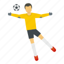 football, goalee, goalkeeper, object, player, soccer 