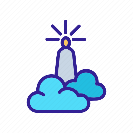 Among, christian, clouds, figure, god, luminous, sky icon - Download on Iconfinder