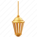 lantern, light, lamp, decoration, islamic, ramadan, kareem, golden, islam