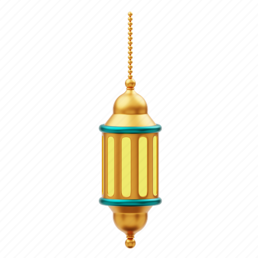 Lantern, light, lamp, decoration, gold, islamic, ramadan icon - Download on Iconfinder