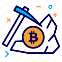 bit, bitcoin, crypto, currency, dig, mining, money
