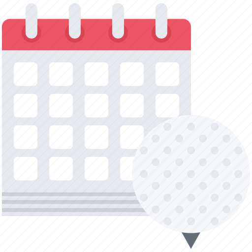Calendar, date, field, game, golf, golfer, sport icon - Download on Iconfinder