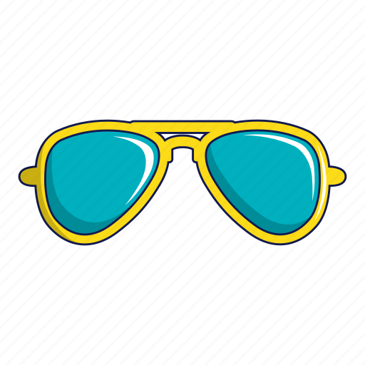Accessory, cartoon, eye, glass, object, summer, sunglasses icon - Download on Iconfinder