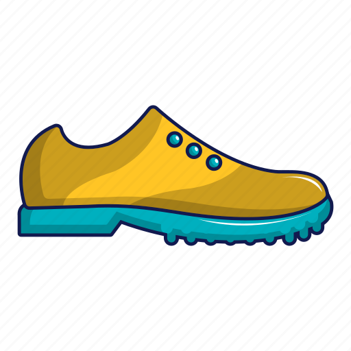 Cartoon, game, golf, leather, object, shoe, sport icon - Download on Iconfinder